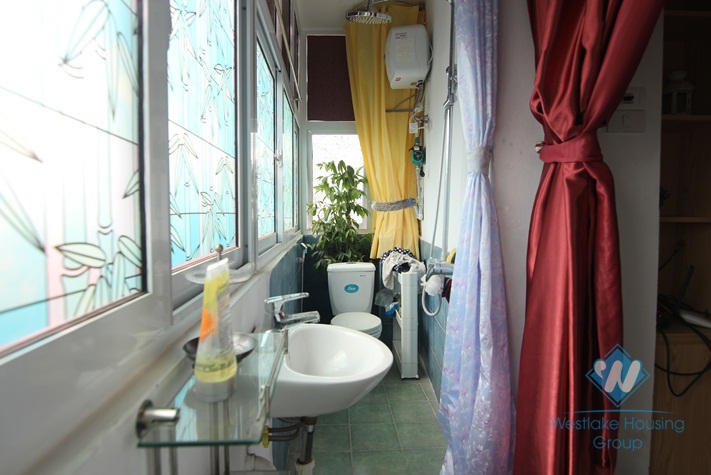Bright rooftop apartment rental in Dong Da, Hanoi